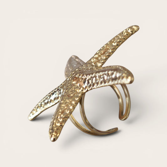 Bague étoile de mer